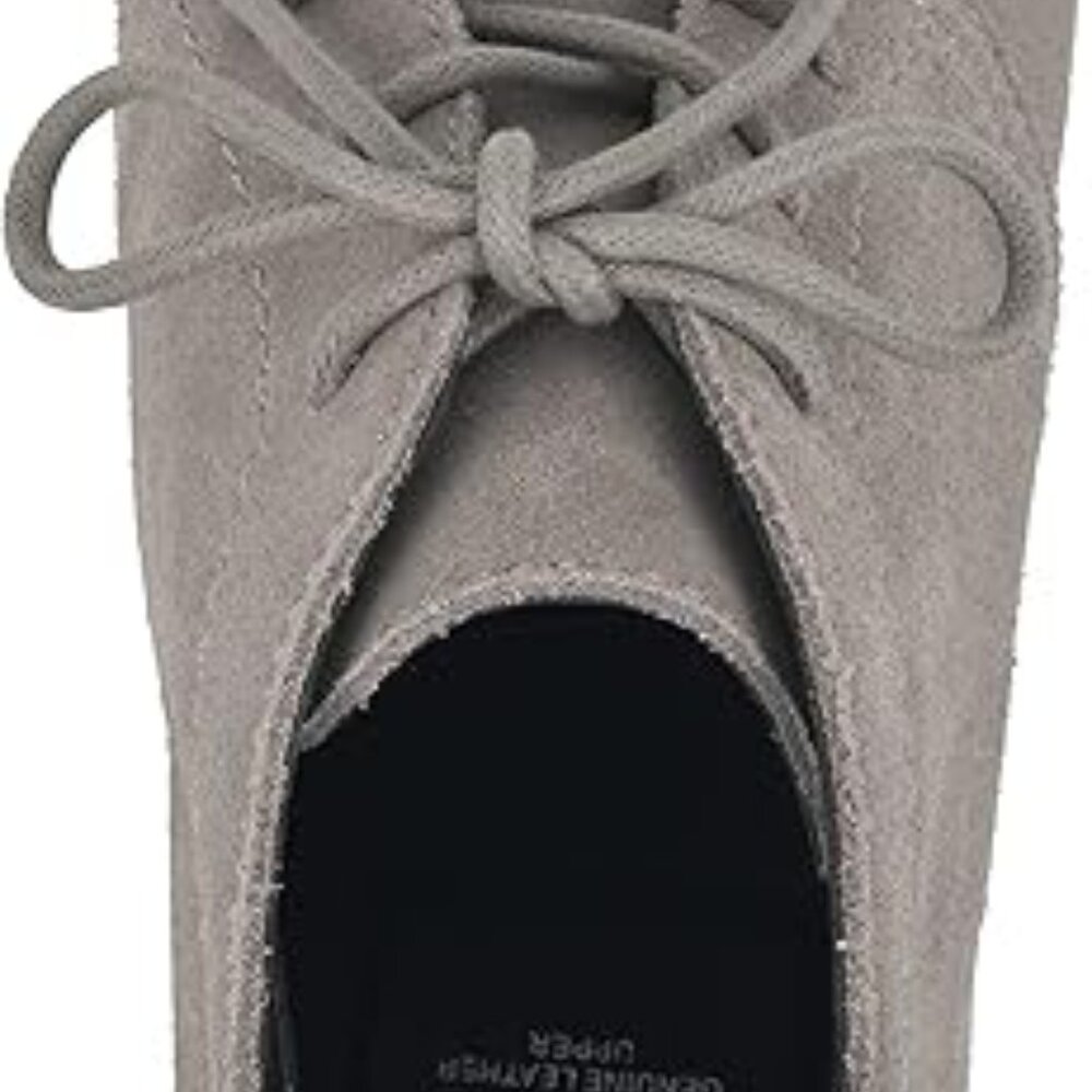 WHITE MOUNTAIN Shoes Auburn Women's Boot, Grey/Leather, 11 M - Picture 4 of 5